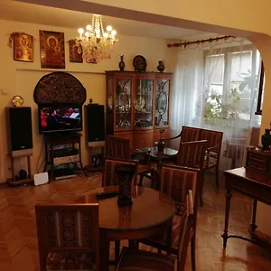 In The Historical Center , Bucharest Romania
